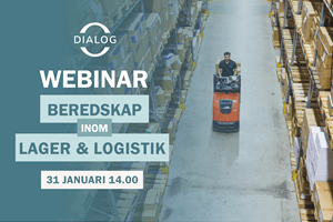 dialog webinar OneMed beredskap lager och logistik